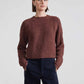 Liisa Textured Sweater, Chocolate