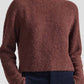 Liisa Textured Sweater, Chocolate