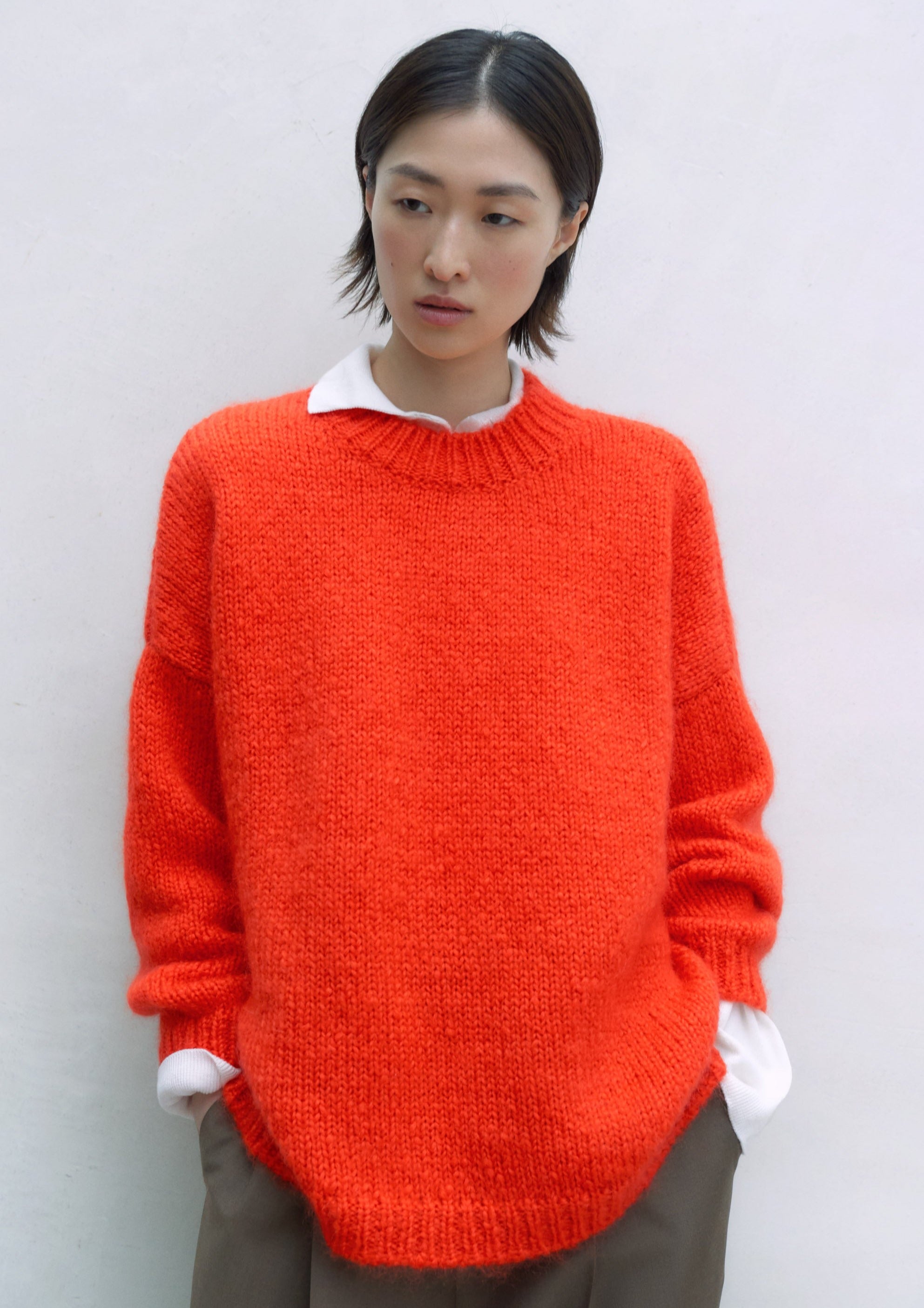 Mohair Sweater, Tangerine – SOTE | Spirit Of The Earth