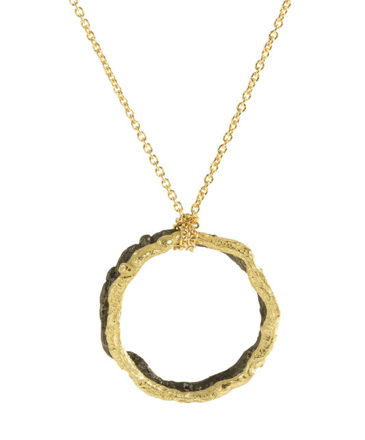 November's Moon Circles Necklace