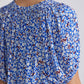 Esparta Short Sleeve Shirt, Piet Floral Blue