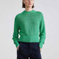 Helmi Cropped Sweater, Grass