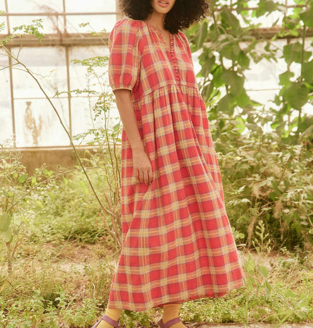 The Ravine Dress, Lake House Plaid