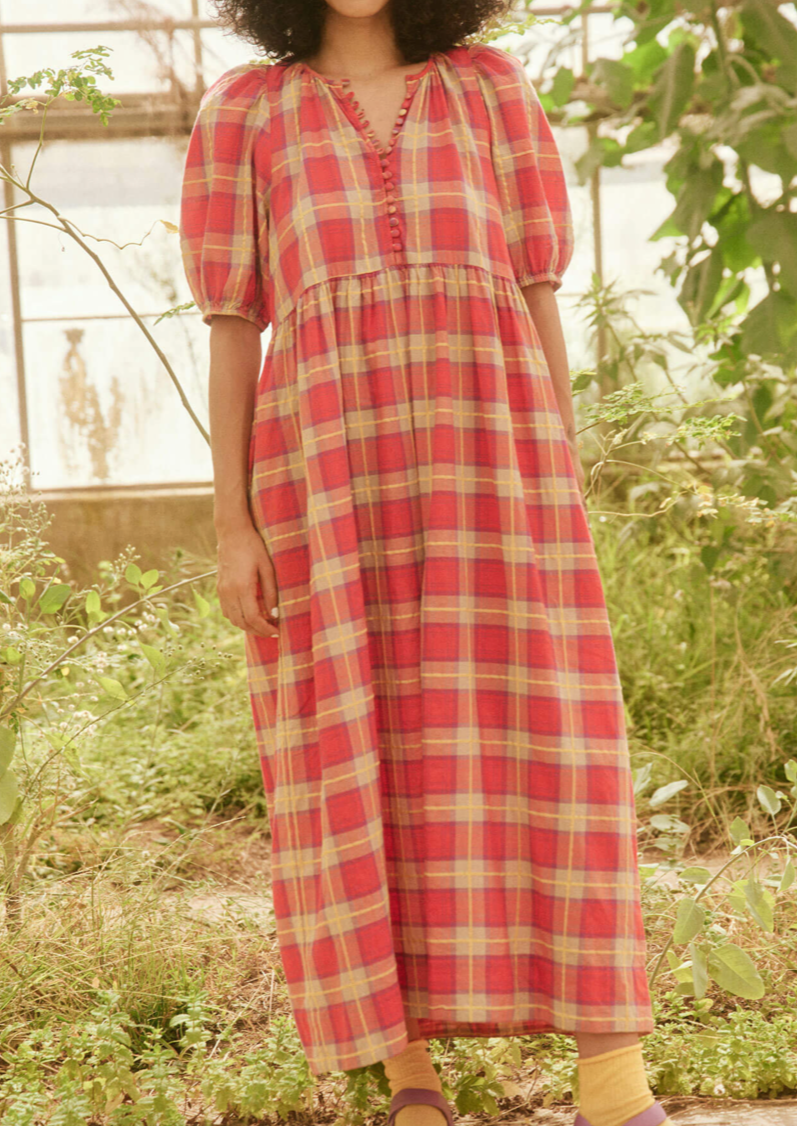 The Ravine Dress, Lake House Plaid