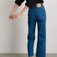 Plein High Straight Jean, Bessette Blue