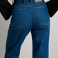 Plein High Straight Jean, Bessette Blue