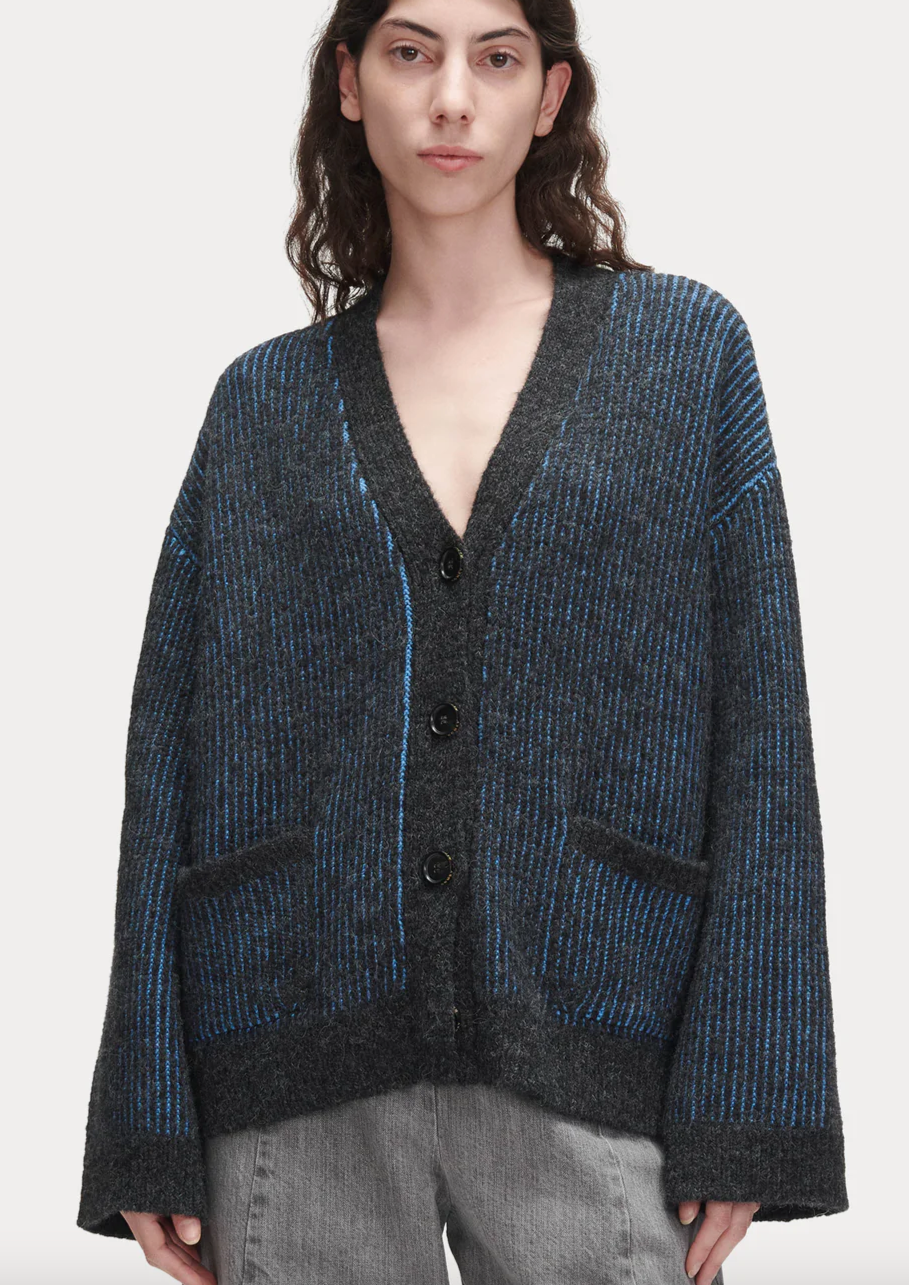 Emmerson Cardigan, Charcoal