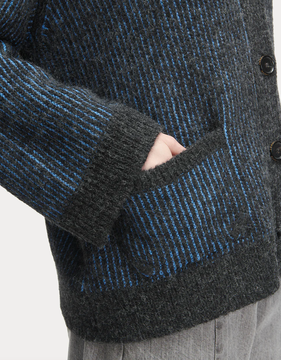 Emmerson Cardigan, Charcoal