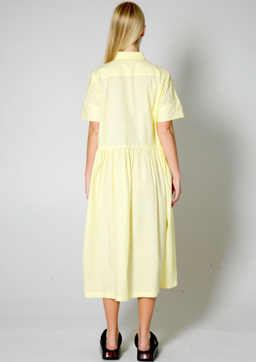 Nannan Dress, Custard