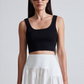 Ilia Crop Top, Black