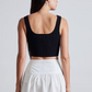 Ilia Crop Top, Black