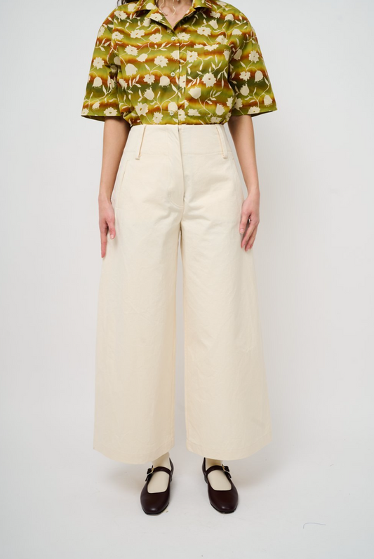 Grace Trouser, Ecru