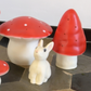 Red Mushroom Lamp, Small