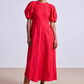 Brettina Maxi Dress, Red