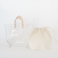 Delivery Tote Medium Clear