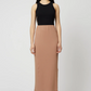 Jersey Midi Skirt, Sandy Mauve