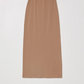 Jersey Midi Skirt, Sandy Mauve