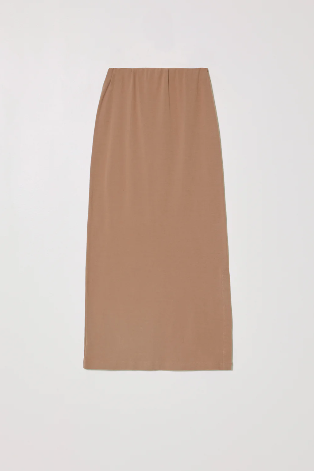 Jersey Midi Skirt, Sandy Mauve