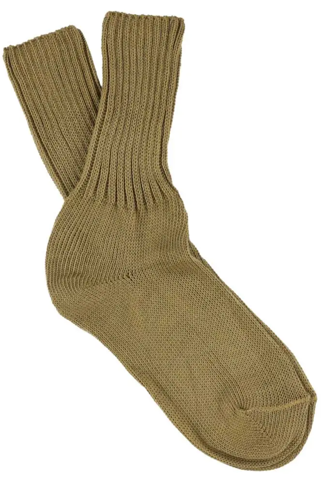 Women's Crew Socks, Olive