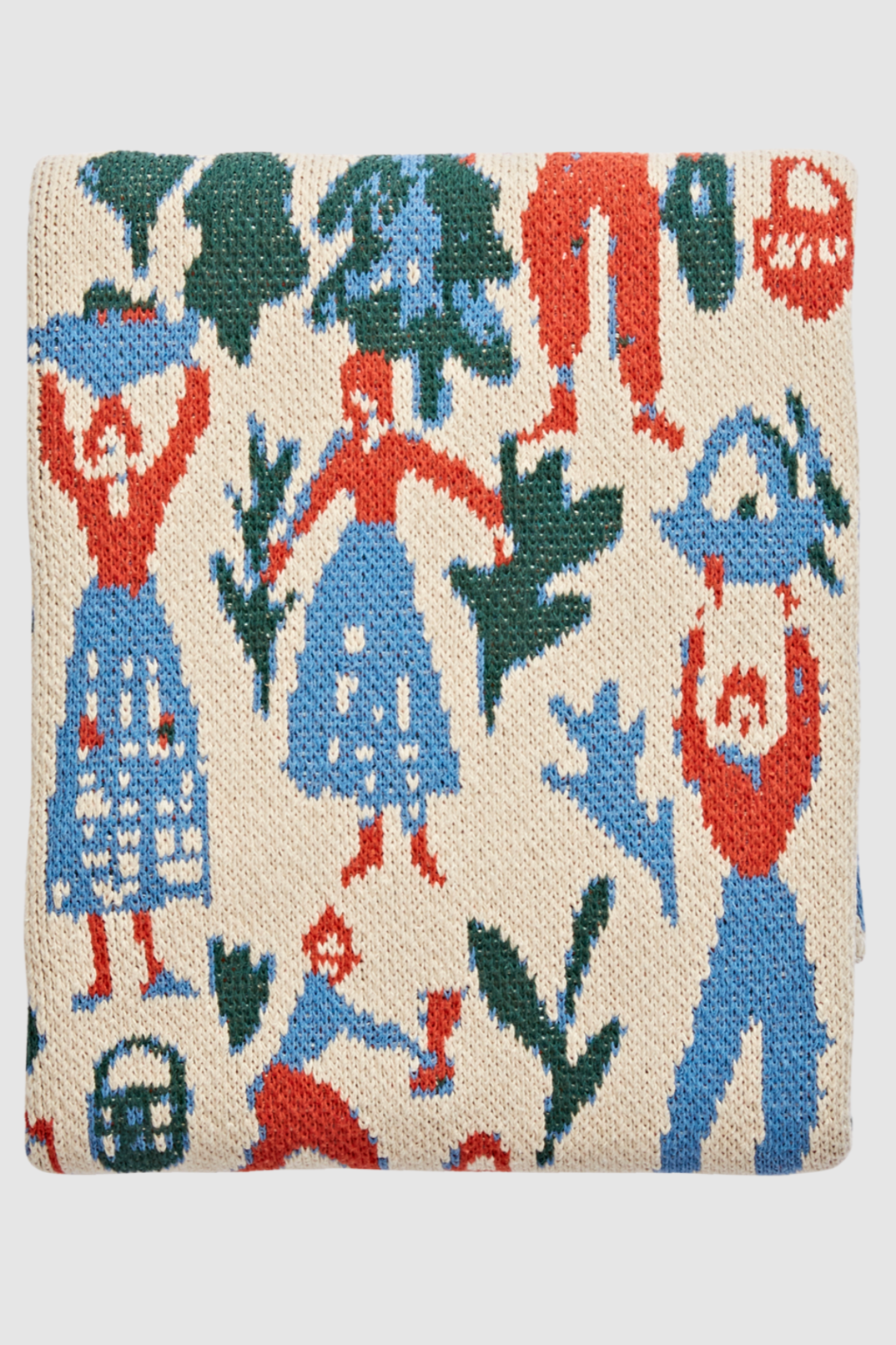 Child Swiss Fields Blanket, Blue