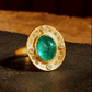 Panjshir Mine Natural Emerald Ring