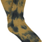 Women's Tie Dye Socks, Indigo/Bronze