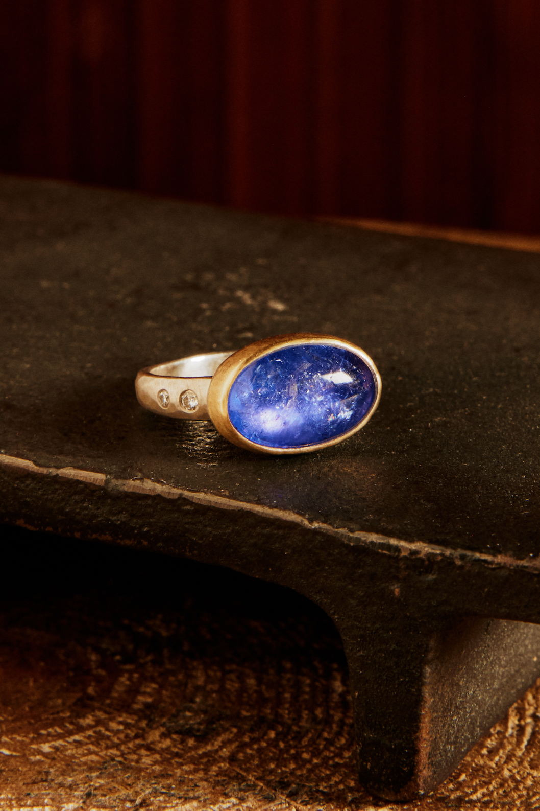 Sparkly Tanzanite Ring