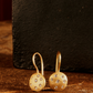 Dew Drop Earrings, 18K Gold