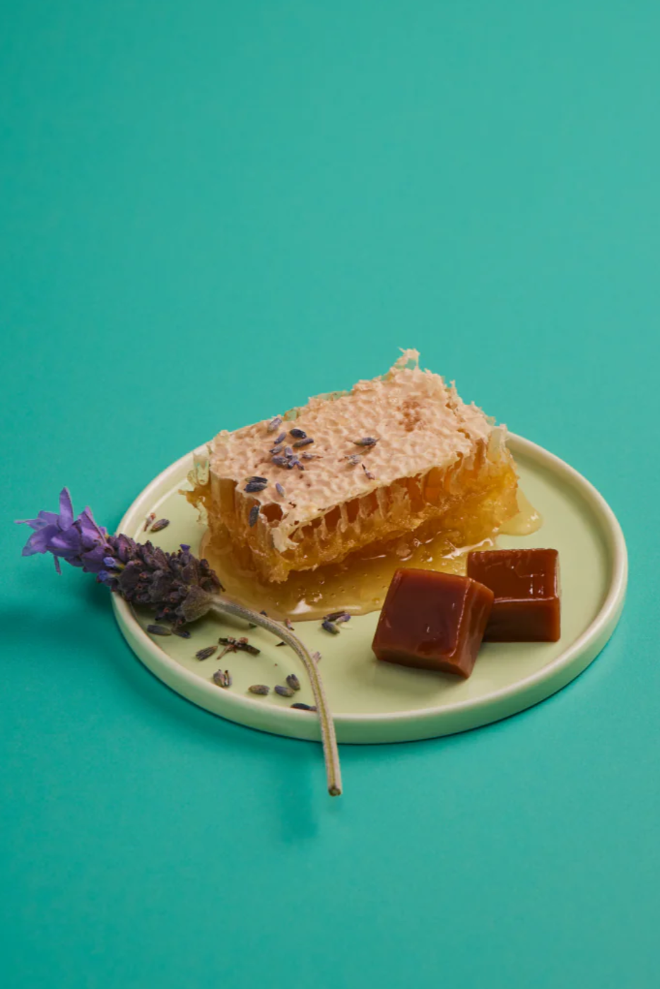 Honey Lavender Caramels