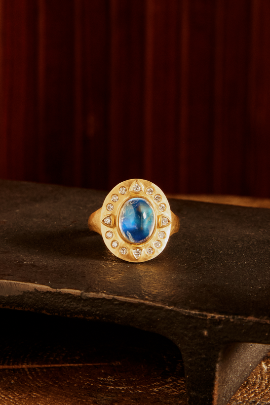 Moonlight Moonstone Ring