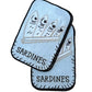 Sardine Cocktail Napkins, Set of 4