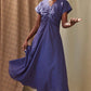 Veda Dress, Cerulean