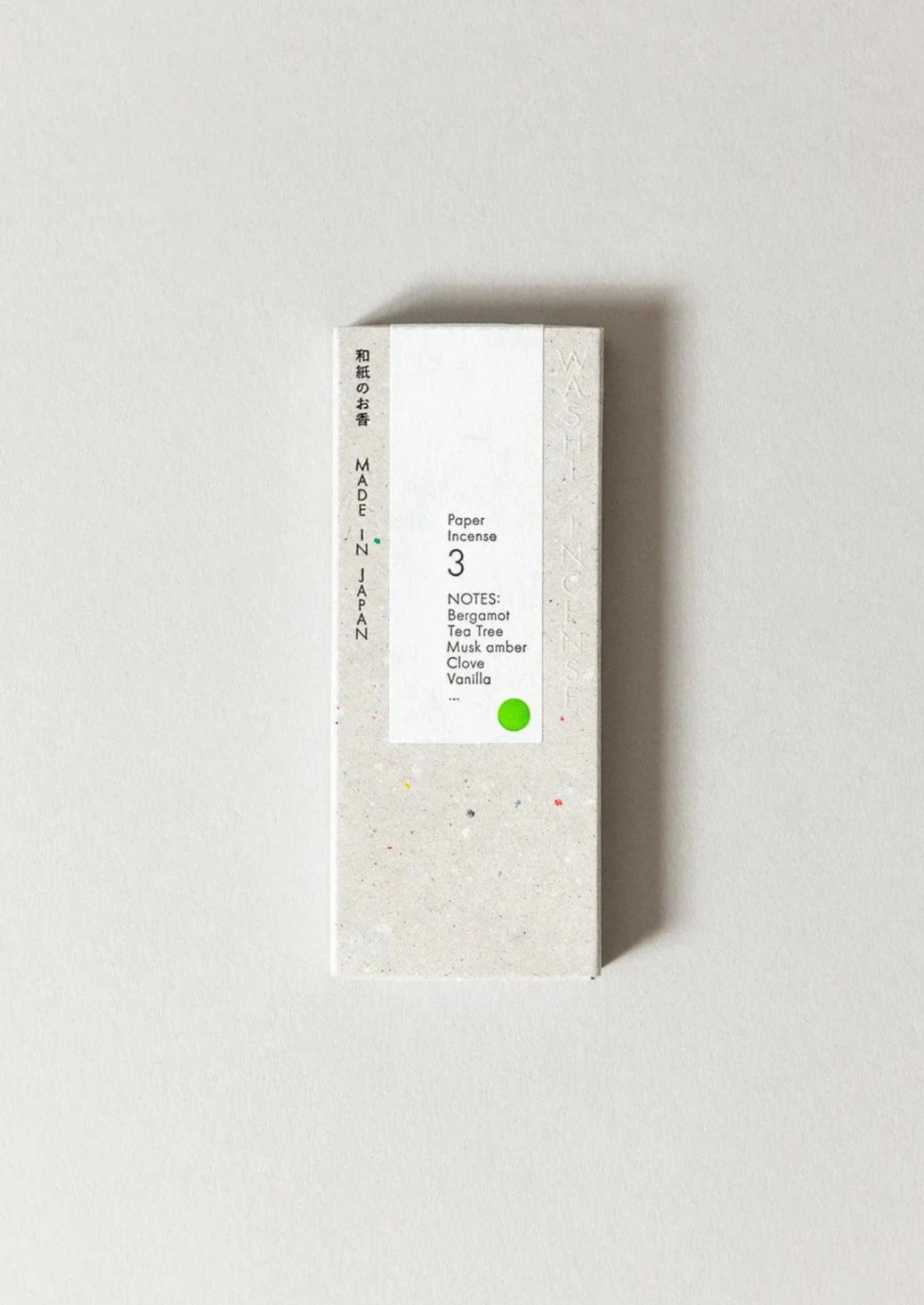 Washi Paper Incense Strips, Deep Citrus