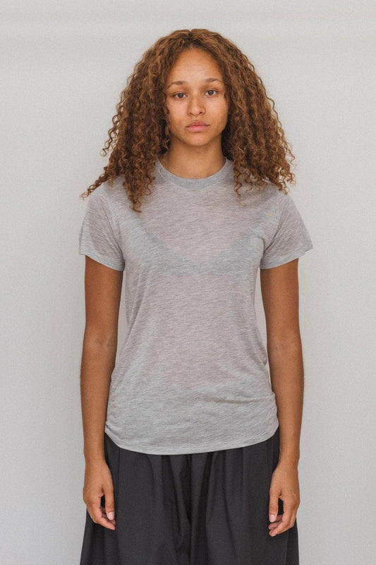 Tee Shirt, Grey Melange