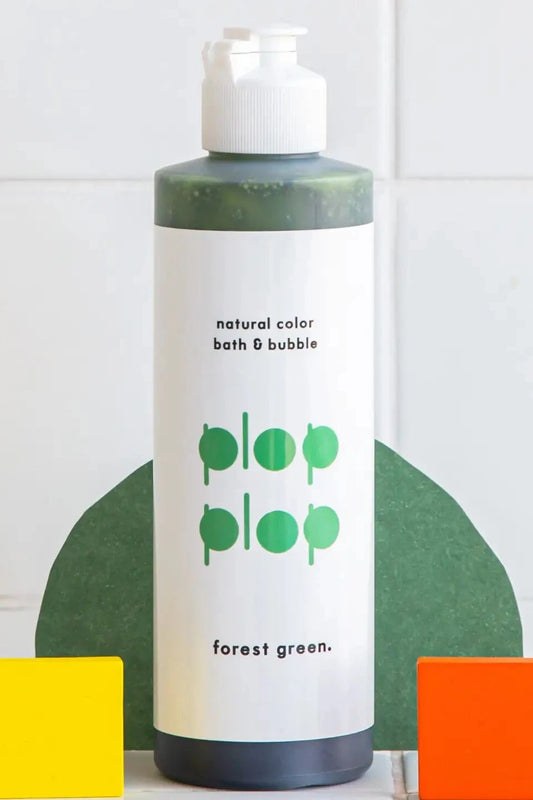 Plop Plop Bubble Bath, Forest Green