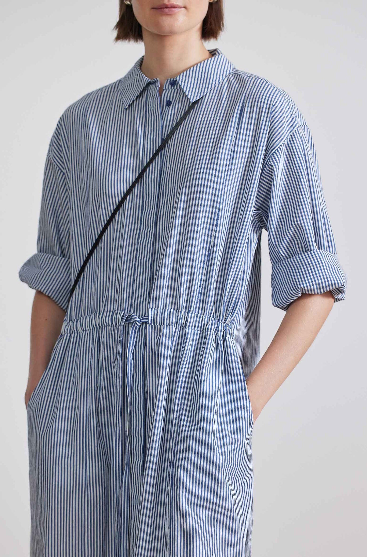 Molto Shirt Dress, Stripe