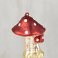 Glass Mushroom Ornament