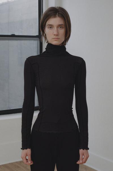 Omato Turtleneck, Black