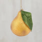 Glass Pear Ornament