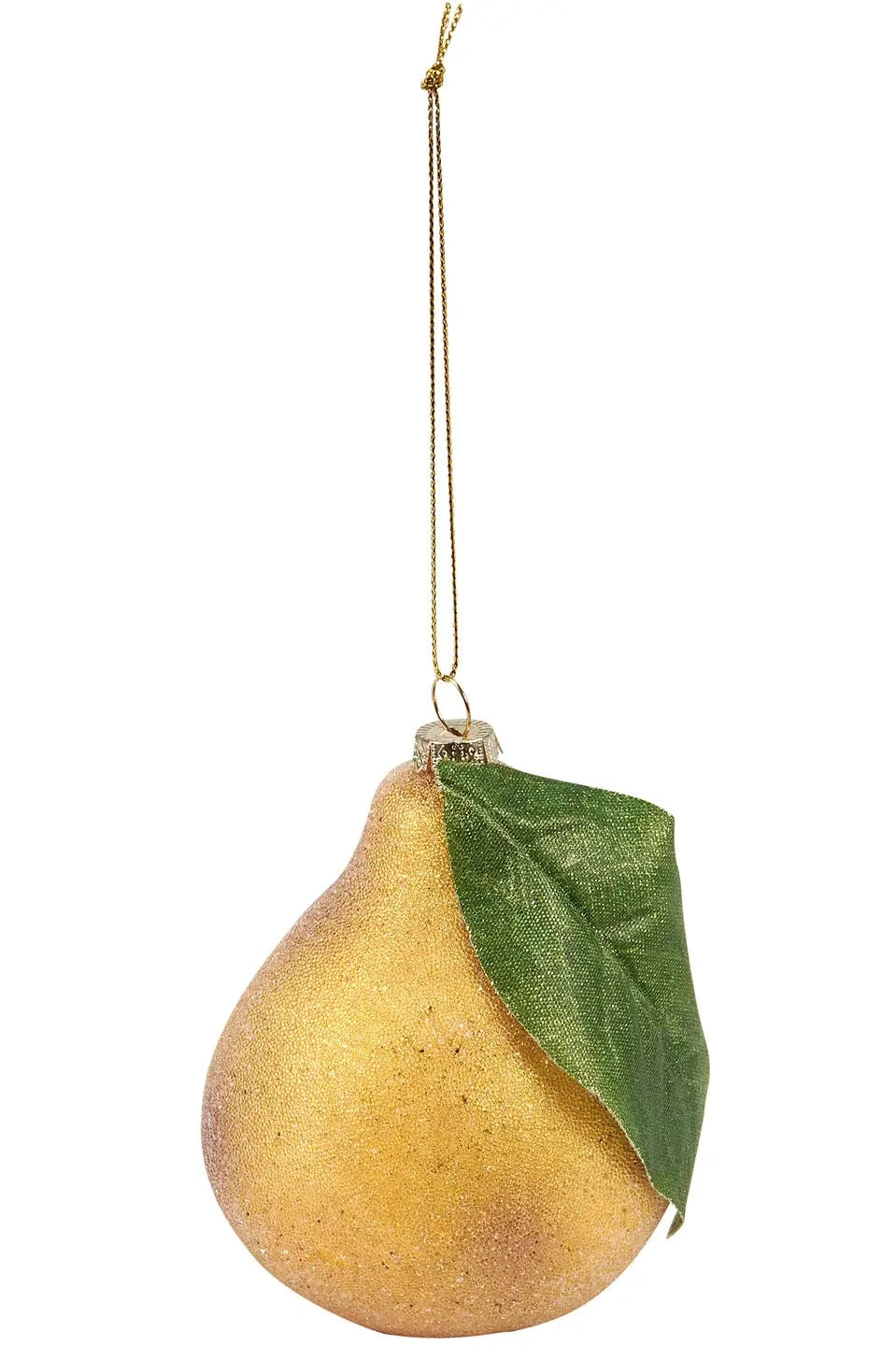 Glass Pear Ornament