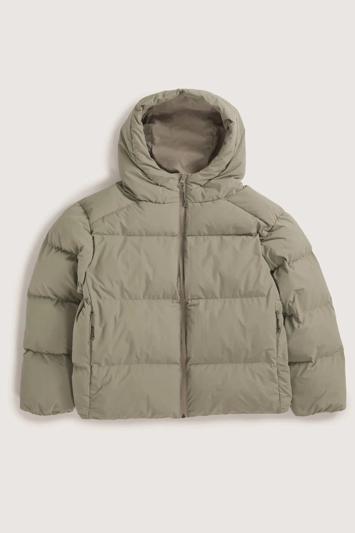 Puffer Jacket, Light Olive