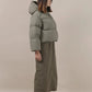 Puffer Jacket, Light Olive