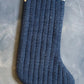 Quilted Stocking, Blue