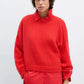 Mohair Sweater, Red