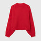 Mohair Sweater, Red