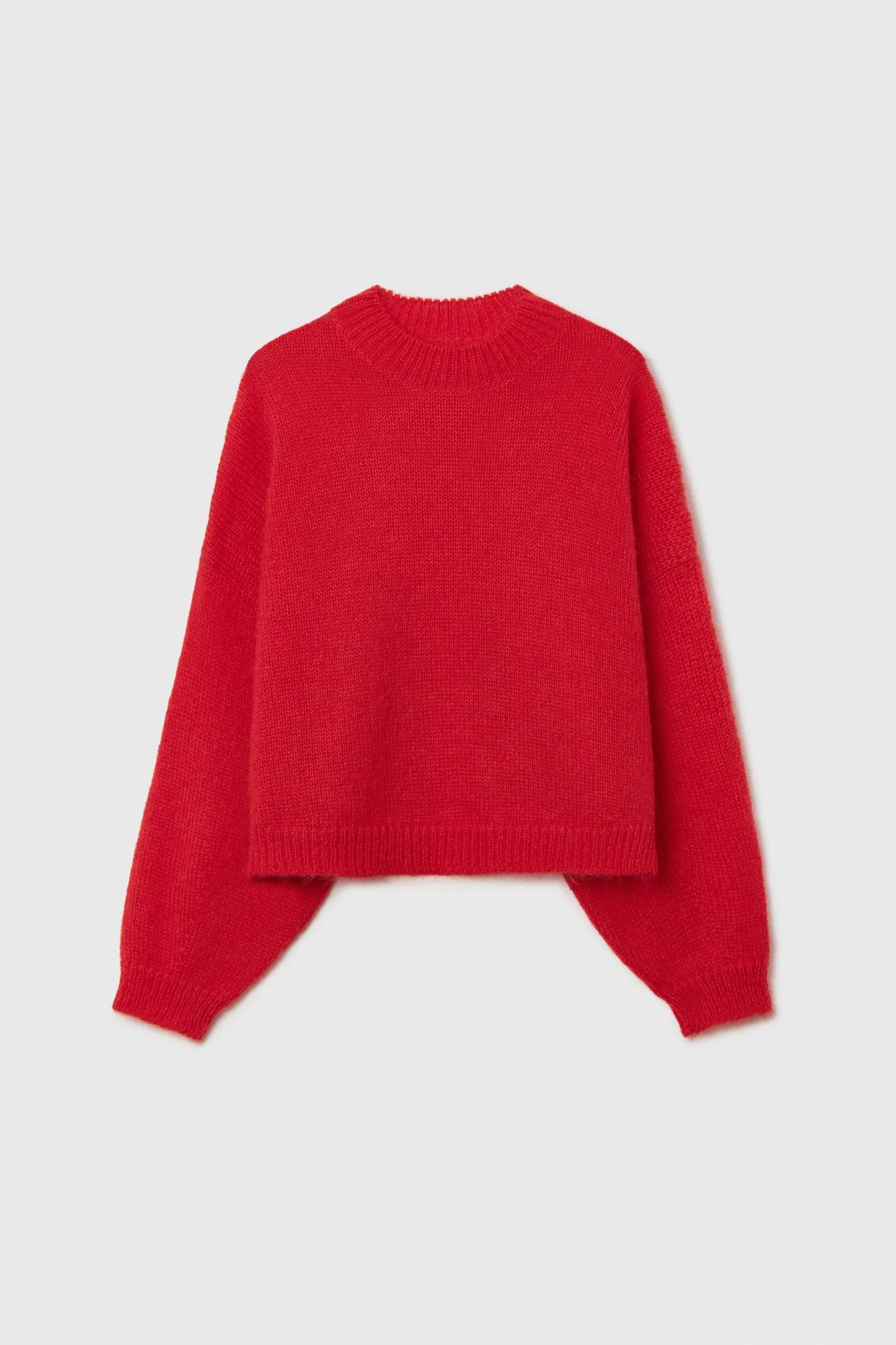 Mohair Sweater, Red