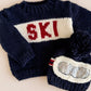 Kid's Ski Sweater, Navy