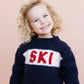 Kid's Ski Sweater, Navy