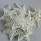 Neon Confetti Star Ornament