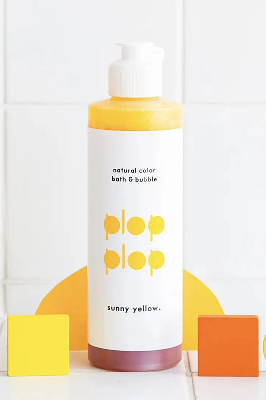 Plop Plop Bubble Bath, Sunny Yellow